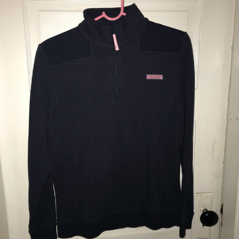 Navy blue vineyard vines shep shirt